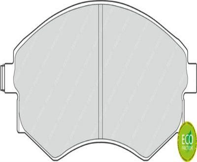 Fren Balatası Ön  Elantra/Sonata/Coupe/Matrıx Benzın-Dızel