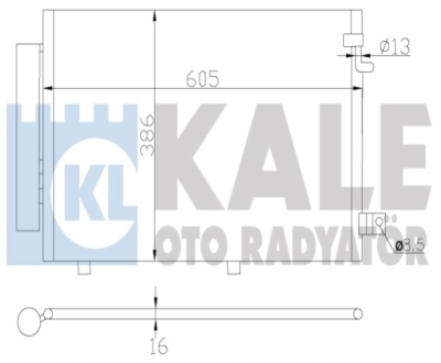 KLİMA RADYATÖRÜ FORD