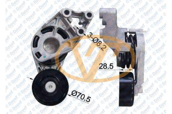 ALTERNATOR GERGI RULMANI A2 CORDOBA FABIA ROOMSTER LUPO POLO 1.2 / 1.4TDI 02 06