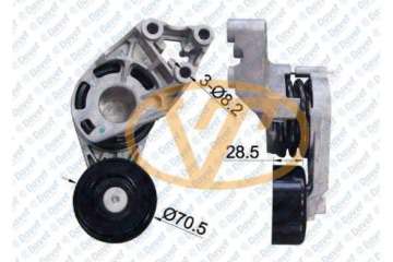 ALTERNATOR GERGI RULMANI A2 CORDOBA FABIA ROOMSTER LUPO POLO 1.2 / 1.4TDI 02 06