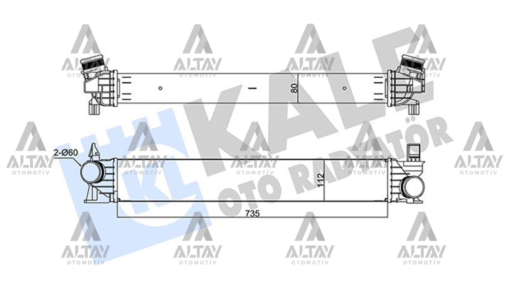 TURBO RADYATÖRÜ (INTERCOOLER) DUCATO / BOXER / JUMPER 15=> 2.0JTD-2.3JTD-3.0JTD