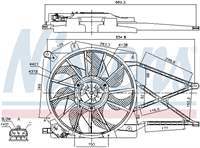Radyator Fan Motoru+Davlumbaz Astra G Zafıra A 98>10×14Xe Z14Xe Z16Xe Z14Xep Z16Xep