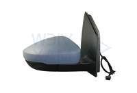 SAG AYNA KOMPLE ELEKTRIKLI, SINYALLI BOYANIR TIP - DIS BUKEY (VW POLO 10-12) INCE SIYAH SOKET-10 PIN