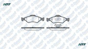 On Fren Balata Fıesta Iv 1,25,1,3 / 1,4 95>02 Ford Ka 96>08 Mazda 121 Iıı 1,25 / 1,3 96>03 Abssız