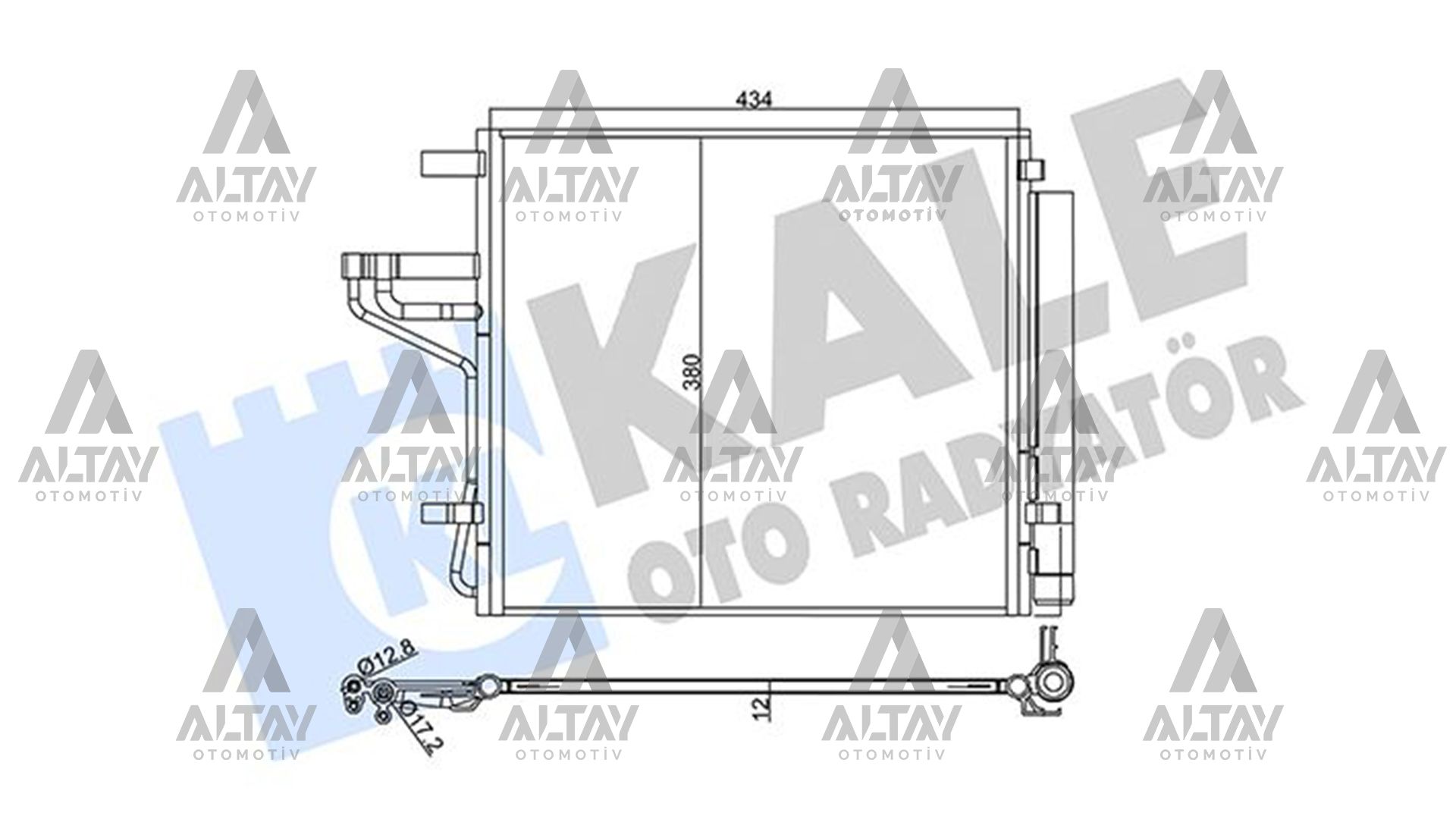 RADYATÖR KLİMA PİCANTO 17=> 1.0-1.2 MPI