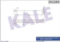 Turbo Radyatoru Intercooler (Renault:  Fluence  1.6 Tce 14- Megane Iıı 1.6Dcı 1.9Dcı 2.0Tce 08-)