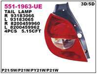 Stop Lambası Sag Renault Clıo Hb 05-