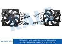 FAN MOTORU DAVLUMBAZLI  (FIAT: DOBLO III 1.6 JTD/2.0 JTD 09->)