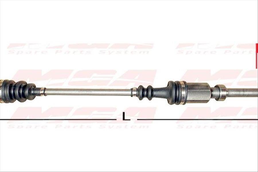 AKS KOMPLE SAG OTOMATIK 4 VITES MEGANE II 1.6 16V K4M