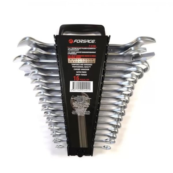 KOMBİNE VE AÇIK AĞIZ ANAHTAR SETİ 16 ADET (6X7-8X9-10-11-12-13-14-15-16-17-18-19-22-24-27X30-32X36M)