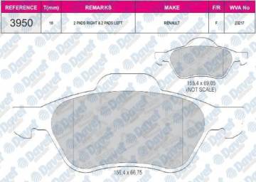 ON FREN BALATASI MEGANE II