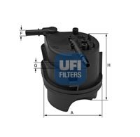 YAKIT FILTRESI MUSURLU PEUGEOT CITROEN FORD P206 P307 1.4HDI C2 C3 1.4HDI  FIESTA 1.4TDCI