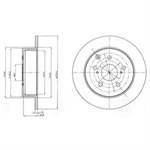 Fren Dıskı Arka Duz-(280-5)-(Avensıs 05>08 ''2.2 D4D'' )
