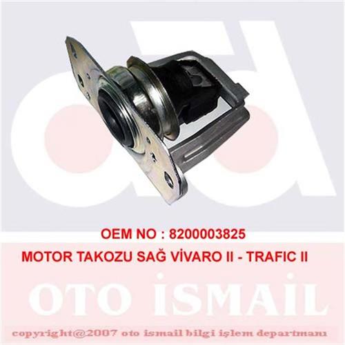 MOTOR TAKOZU SAG VIVARO B -  1.9 DCI - 2.0 16V