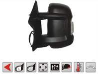 DIS AYNA ELEKTRIKLI ISITMALI SENSORLU SOL ( FIAT : DUCATO / PEUGEOT : BOXER-- JUMPER 06-- )