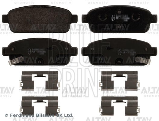FREN BALATA CRUZE 09-12 / OPEL ASTRA J 09-13 / MOKKA 12-13 15-16 JANT) ARKA
