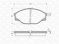 Balata Fren On-(Toyota: Hılux 98-04 Ln145 2Wd / Hıace 90> )
