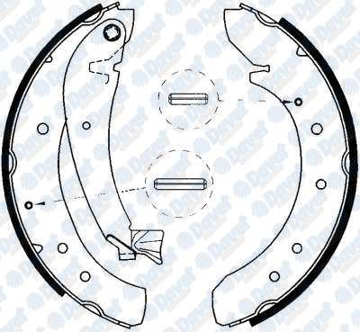 ARKA FREN PABUCLU BALATA BOXER JUMPER DUCATO 1800KG EXPERT III JUMPY III SCUDO III 06>