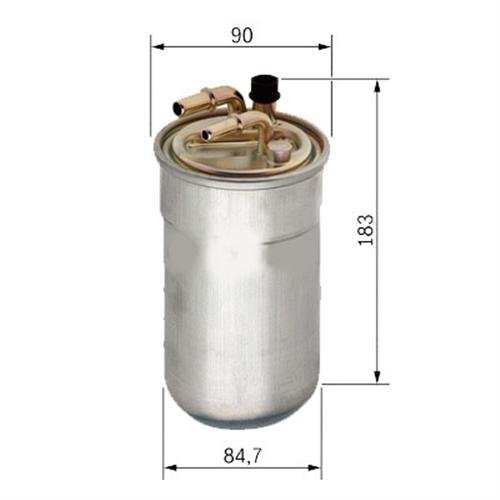 YAKIT FILTRESI KOMPLE CORSA D 1.3CDTI 06-> 1.7CDTI 09-> B13DTC B13DTE Z13DTJ A13DTC
