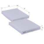 POLEN FILTRESI TOYOTA COROLLA 2007-2011 AURIS 2007-2011 YARIS 2006-2011 RAV4 2006->LAND CRUISER 08-> RANGE ROVER SPORT II 13-> XF II (X260) 15->