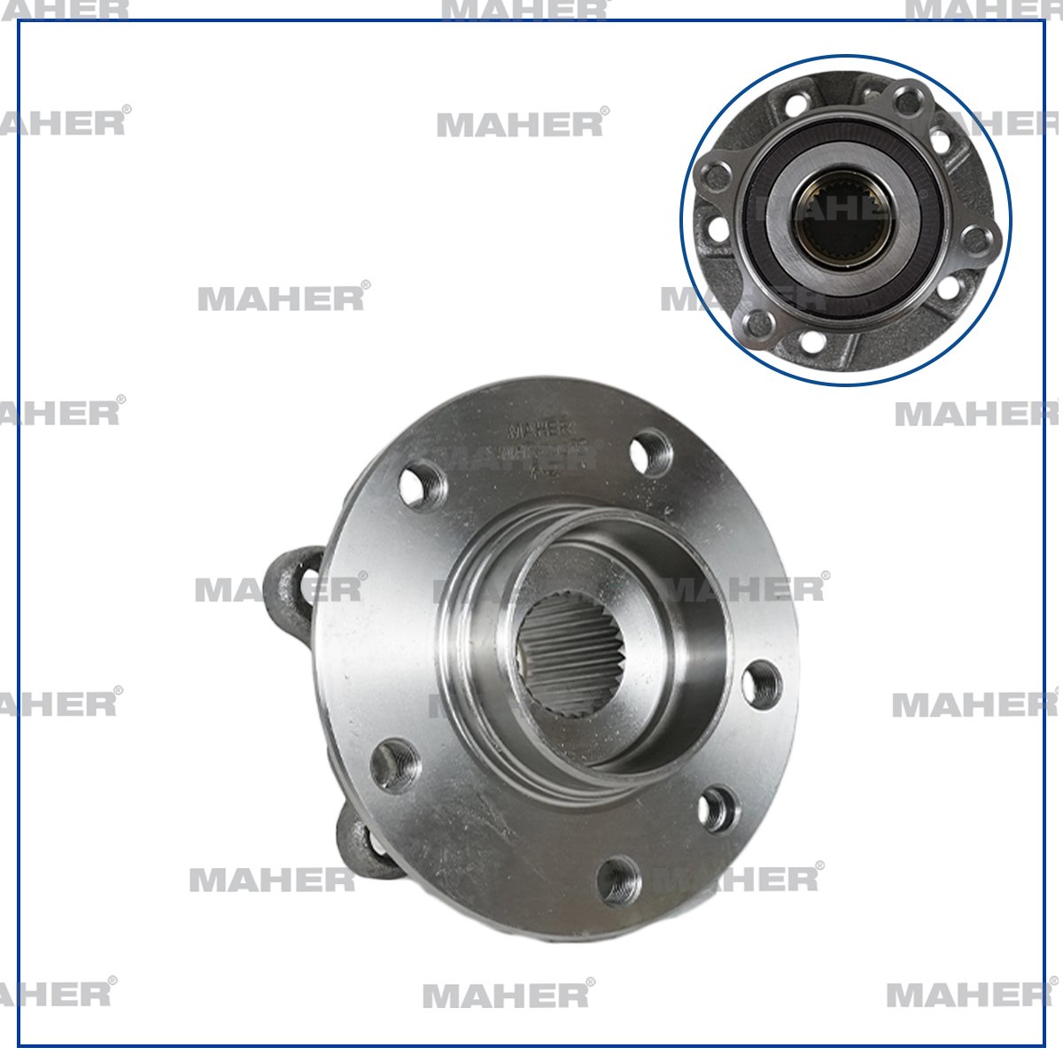 TEKER PORYASI 500X 14=> 1.6JTD ON RULMANLI 5 BIJON ABS SENSORLU