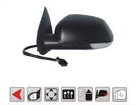 SOL AYNA KOMPLE ELEKTRIKLI BOYANIR TIP - GENIS ACILI (SKODA OCTAVIA 04-08 )