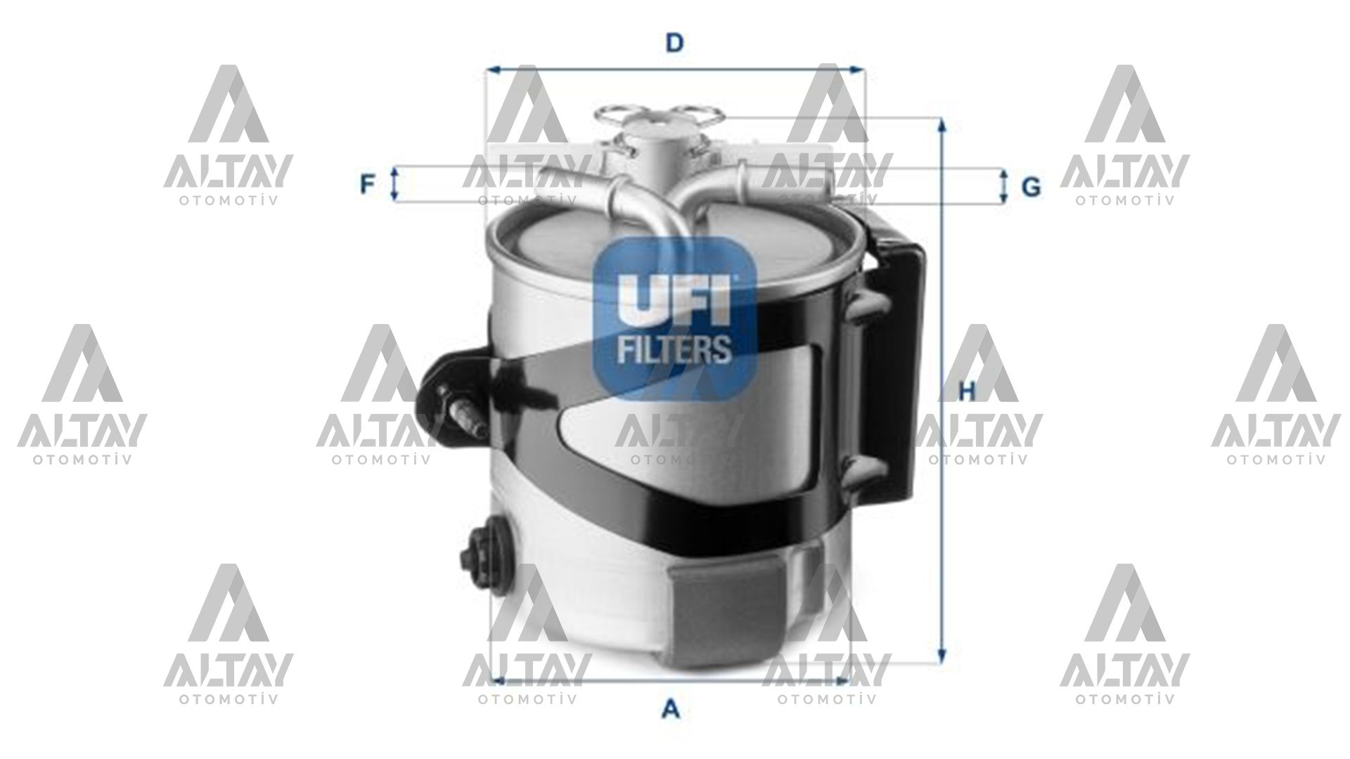 YAKIT FILTRESI (MAZOT) CLIO III / MEGANE II / SCENIC II 05=> 1.5DCI-2.0DCI SENSÖRSÜZ OEM (ORİJİNAL EQUİPMENT MANUFACTURER)