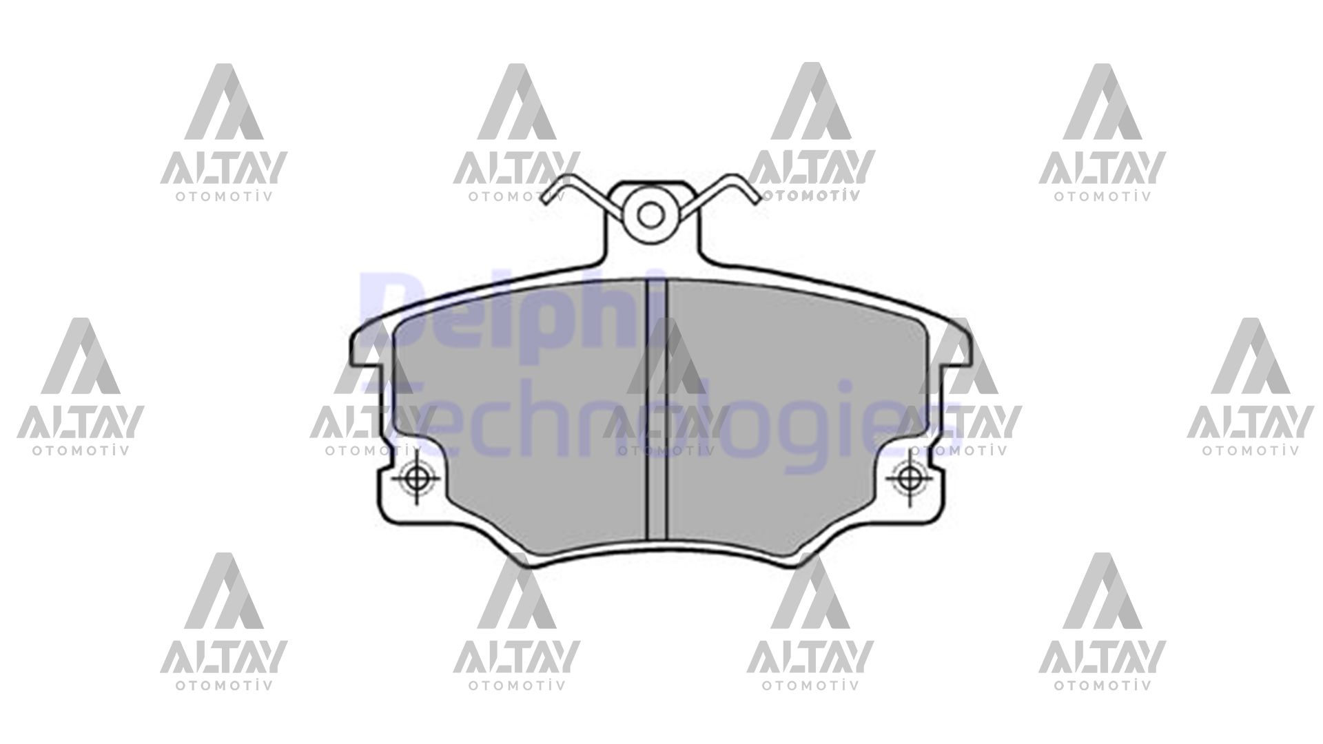 FREN BALATA TEMPRA 92-99 / TIPO 90-00 / UNO 70 94-00 / ALFA 145 94-01 / ALFA 146 94-01 FİŞLİ ÖN