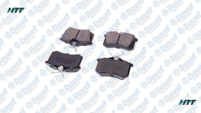 ARKA FREN BALATASI MEGANE II A3 GOLF PASSAT II,III,IV VENTO JETTA II OCTAVIA CORDOBA IBIZA TOLEDO P405 (I II) / (YUKSEKLIK: 52,9 MM, UZUNLUK: 87 MM, KALINLIK: 17 MM)