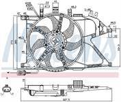 RADYATOR FAN MOTORU DAVLUMBAZLI Z10XE Z12XE Z14XE CORSA C