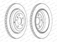 FREN DISKI ARKA 4-matic X164 06>12 W251 07>14 W164 05>11
