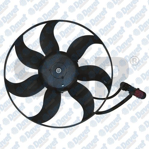 RADYATOR KLIMA FAN MOTORU CADDY III GOLF V PASSAT TOURAN 363.3MM