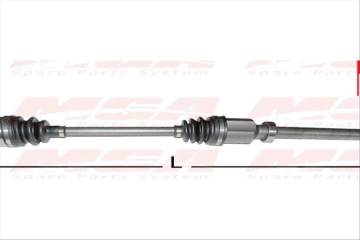AKS KOMPLE SAG ABSSIZ CLIO III MODUS 1.4 1.6 K4J K4M 1.5 K9K 5 VITES ROBOTIZE MCV 1.5 K9K