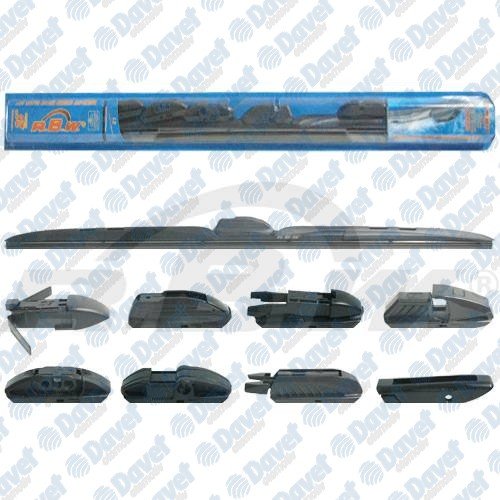 Sılecek Supurgesı 650Mm Hybrıd Unıversal Tıp Multı-Fıt 8 Aparatlı