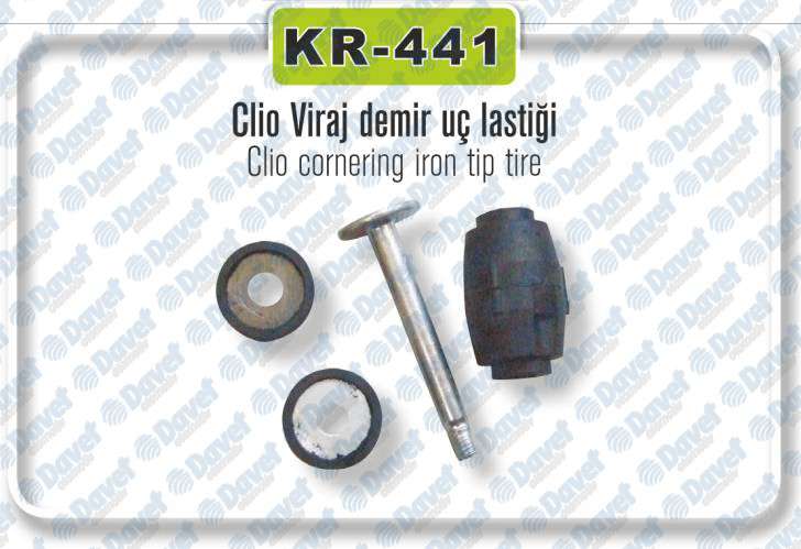 Vıraj Demır Uc Lastıgı Z Rot Tamır Takımı Clıo-Clıo Iı-Express-Kangoo-Logan Cıvatalı