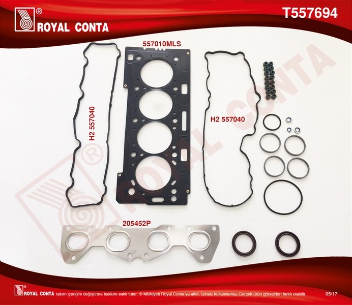 UST TAKIM CONTASI (SKT KECELI SUBAP LASTIKLI) S,K,C DAHIL P206 P207 P307 P308 PARTNER II BERLINGO II C2 C3 C3 II P1007 P405 YM XSARA TU5JP4 (1,6 16V)