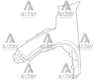 ÇAMURLUK HRV 16=> ÖN SAĞ (ORJİNAL ÜRÜN)