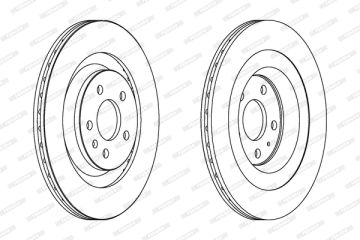 ARKA FREN DISKI-330×22 5×112 (VW TOUAREG 18-  AUDI A4 08-16  A6 11-18  Q5 09-17)