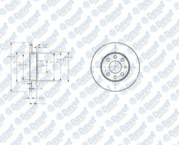 ON FREN DISKI (HAVA SO?UTMASIZ) CORSA C Z10XE Z12XE