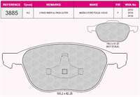 ON FREN BALATASI FOCUS II 04 /> FOCUS II C MAX 04>07 C MAX 07 /> FOCUS III 11 /> 1,6ECO / 1,6TDCI / 1,8TDCI / 2,0TDCI KUGA 2,0TDCI 07 /> MAZDA III MAZDA V VOLVO C30 C70 II S40 II V50 03>