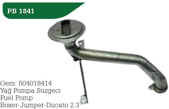 Yağ Pompa Süzgeci Ducato-Boxer-Jumper 2.3