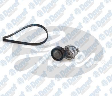 KANALLI KAYIS KITI T38384 + 4PK845 HYUNDAI ACCENT ERA 07-11 BMW 5 SERIES 2.2 03-05   ####