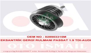 ALTERNATÖR GERGİ RULMANI (GERGİ KÜTÜĞÜ) PASSAT-A4-A6 1.9 TDI (AFN-AVG-AHU)
