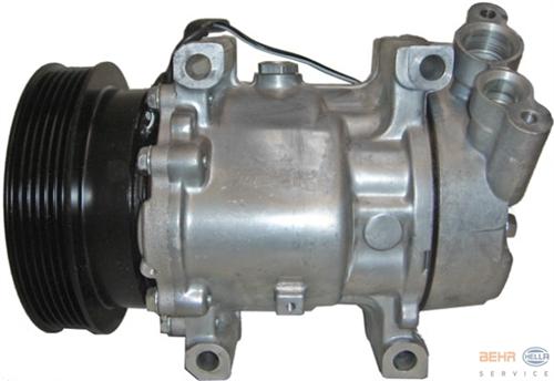 KLİMA KOMPRESÖRÜ CLIO I II SYMBOL 1.4-1.6 16V-1.5 DCI 01=>KNG 1.4-1.6 16V-1.5 DCI 97 => (125mm)6 KANAL
