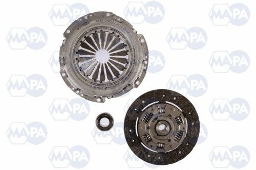 DEBRİYAJ SETİ 307-PARTNER II-PARTNER TEPE-207-308-206-C2-C3 I-II-BERLINGO II-II-C3 PLURIEL-XSARA PICASSO-C4(B7)-DS4 TU5JP4 1.6 16V-NEMO-BIPPER-FIORINO TU3A 1.4 8V-DFM SUCCE 1.6 16V(YUVARLAK RULMAN)