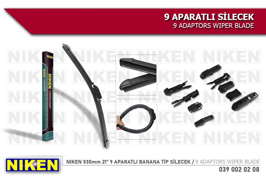 SİLECEK 530mm 9 APARATLI MUZ (BANANA) TİP