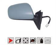 DIS AYNA SAG-(ELK.-KATL.-ASTR.)-(TOYOTA : YARIS 06>09 )   ****ELEKTIRIKLI KATLANIR TIP****  5 FİŞLİ