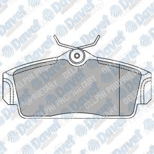 ON FREN FREN BALATASI NISSAN ALMERA 00-10 PRIMERA P11 96-01 (DUZ TIP)