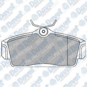 ON FREN FREN BALATASI NISSAN ALMERA 00-10 PRIMERA P11 96-01 (DUZ TIP)