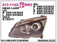 ON FAR SOL-(SIYAH)-(ISUZU: DMAX 12> )